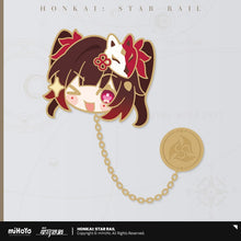Load image into Gallery viewer, Honkai: Star Rail Pom-Pom Exhibition Hall Themed Metal Badge Preorder
