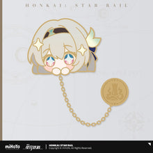 Load image into Gallery viewer, Honkai: Star Rail Pom-Pom Exhibition Hall Themed Metal Badge Preorder