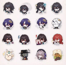 Load image into Gallery viewer, Honkai: Star Rail Pom Pom Exhibition Hall Themed Sticker Pack