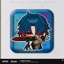 Load image into Gallery viewer, Honkai: Star Rail Pom Pom Exhibition Hall Themed Square Badge