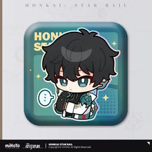 Load image into Gallery viewer, Honkai: Star Rail Pom Pom Exhibition Hall Themed Square Badge