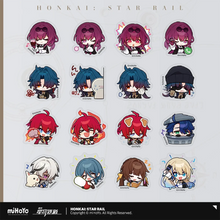 Load image into Gallery viewer, Honkai: Star Rail Pom Pom Exhibition Hall Themed Sticker Pack