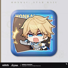 Load image into Gallery viewer, Honkai: Star Rail Pom Pom Exhibition Hall Themed Square Badge