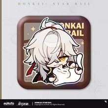 Load image into Gallery viewer, Honkai: Star Rail Pom Pom Exhibition Hall Themed Square Badge