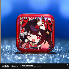 Load image into Gallery viewer, Honkai: Star Rail Pom Pom Exhibition Hall Themed Square Badge