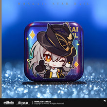 Load image into Gallery viewer, Honkai: Star Rail Pom Pom Exhibition Hall Themed Square Badge