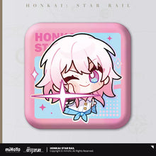 Load image into Gallery viewer, Honkai: Star Rail Pom Pom Exhibition Hall Themed Square Badge