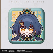 Load image into Gallery viewer, Honkai: Star Rail Pom Pom Exhibition Hall Themed Square Badge