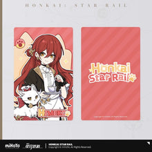 Load image into Gallery viewer, Honkai: Star Rail Tiny Cat Themed Laser Collectible Character Ticket Preorder