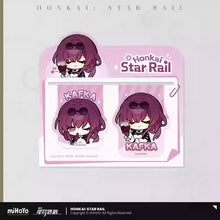 Load image into Gallery viewer, Honkai: Star Rail Pom-Pom Exhibition Hall Themed Soft Magnetic Bookmark Preorder