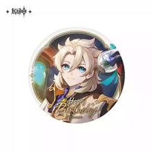 Load image into Gallery viewer, Genshin Impact Destined Day Themed Character Badge Preorder