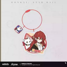 Load image into Gallery viewer, Honkai: Star Rail Tiny Cat Themed Acrylic Character Keychain Preorder