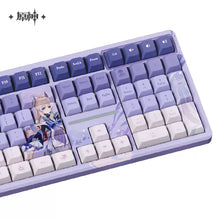 Load image into Gallery viewer, Genshin Impact Kokomi Pearl of Wisdom Mechanical Keyboard Preorder