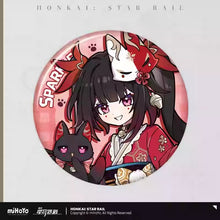 Load image into Gallery viewer, Honkai: Star Rail Tiny Cat Themed Character Badge Preorder