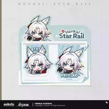 Load image into Gallery viewer, Honkai: Star Rail Pom-Pom Exhibition Hall Themed Soft Magnetic Bookmark Preorder