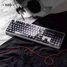 Load image into Gallery viewer, Genshin Impact Shenhe Mechanical Keyboard Hot Swappable Preorder