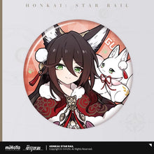 Load image into Gallery viewer, Honkai: Star Rail Tiny Cat Themed Character Badge Preorder