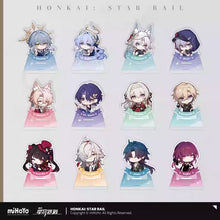 Load image into Gallery viewer, Honkai: Star Rail Nameless Guest Themed Acrylic Character Stamp Preorder
