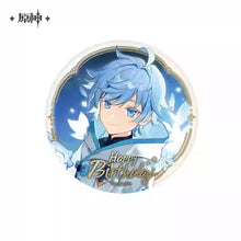 Load image into Gallery viewer, Genshin Impact Destined Day Themed Character Badge Preorder
