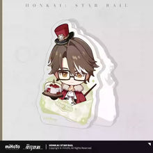Load image into Gallery viewer, Honkai: Star Rail Nameless Guest Themed Acrylic Character Clip Preorder