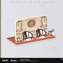 Load image into Gallery viewer, Honkai: Star Rail Owlbert’s Reception Room Acrylic Character Stand Preorder