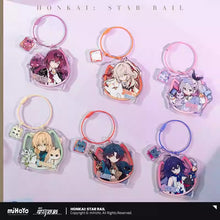Load image into Gallery viewer, Honkai: Star Rail Tiny Cat Themed Acrylic Character Keychain Preorder
