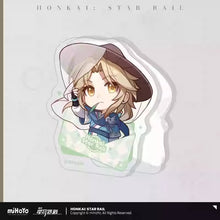Load image into Gallery viewer, Honkai: Star Rail Nameless Guest Themed Acrylic Character Clip Preorder