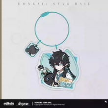 Load image into Gallery viewer, Honkai: Star Rail Tiny Cat Themed Acrylic Character Keychain Preorder