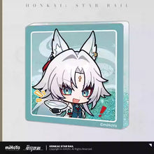 Load image into Gallery viewer, Honkai: Star Rail Pom-Pom Exhibition Hall Themed Quicksand Fridge Magnet Preorder