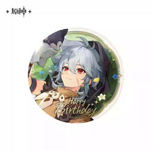 Load image into Gallery viewer, Genshin Impact Destined Day Themed Character Badge Preorder