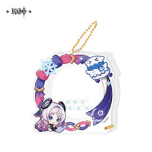 Load image into Gallery viewer, Genshin Impact Acrylic Character Frame Badge Display Case Preorder