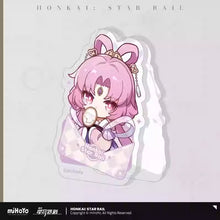Load image into Gallery viewer, Honkai: Star Rail Nameless Guest Themed Acrylic Character Clip Preorder