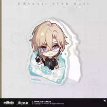Load image into Gallery viewer, Honkai: Star Rail Nameless Guest Themed Acrylic Character Clip Preorder