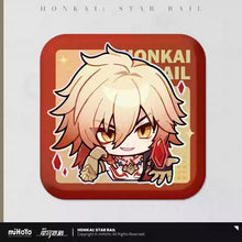 Load image into Gallery viewer, Honkai: Star Rail Pom Pom Exhibition Hall Themed Square Badge