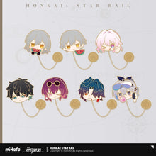 Load image into Gallery viewer, Honkai: Star Rail Pom-Pom Exhibition Hall Themed Metal Badge Preorder