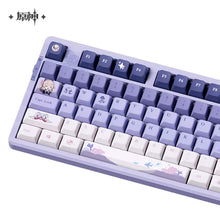 Load image into Gallery viewer, Genshin Impact Kokomi Pearl of Wisdom Mechanical Keyboard Preorder