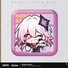 Load image into Gallery viewer, Honkai: Star Rail Pom Pom Exhibition Hall Themed Square Badge