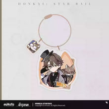 Load image into Gallery viewer, Honkai: Star Rail Tiny Cat Themed Acrylic Character Keychain Preorder