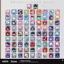 Load image into Gallery viewer, Honkai: Star Rail Pom Pom Exhibition Hall Themed Square Badge