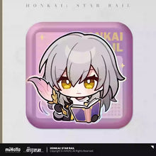 Load image into Gallery viewer, Honkai: Star Rail Pom Pom Exhibition Hall Themed Square Badge