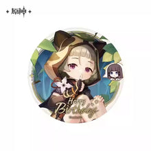 Load image into Gallery viewer, Genshin Impact Destined Day Themed Character Badge Preorder