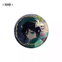 Load image into Gallery viewer, Genshin Impact Genshin Themed Character Badge Preorder