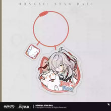 Load image into Gallery viewer, Honkai: Star Rail Tiny Cat Themed Acrylic Character Keychain Preorder
