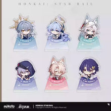 Load image into Gallery viewer, Honkai: Star Rail Nameless Guest Themed Acrylic Character Stamp Preorder