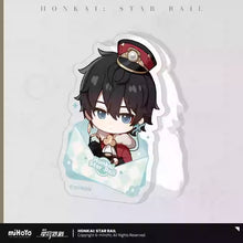 Load image into Gallery viewer, Honkai: Star Rail Nameless Guest Themed Acrylic Character Clip Preorder
