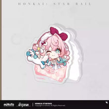Load image into Gallery viewer, Honkai: Star Rail Nameless Guest Themed Acrylic Character Clip Preorder