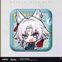 Load image into Gallery viewer, Honkai: Star Rail Pom Pom Exhibition Hall Themed Square Badge