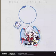 Load image into Gallery viewer, Honkai: Star Rail Tiny Cat Themed Acrylic Character Keychain Preorder
