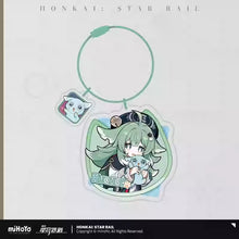 Load image into Gallery viewer, Honkai: Star Rail Tiny Cat Themed Acrylic Character Keychain Preorder