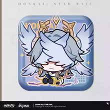 Load image into Gallery viewer, Honkai: Star Rail Pom Pom Exhibition Hall Themed Square Badge